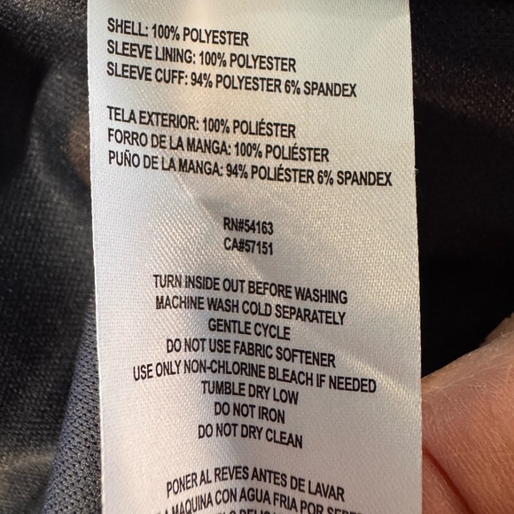 Tommy Hilfiger Women's Lightweight Hooded Windbreaker Jacket size large NWOT - Picture 14 of 14